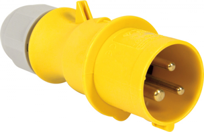 110V Plugs - Yellow (ERP68A)