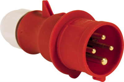 400V Plugs - Red (ERP105)