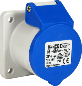 240V Panel Sockets - Blue (ERP85)