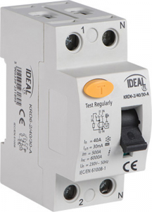 RCD Circuit Breaker - 2 Pole (ERCD243)
