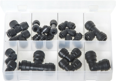 JG 'Speedfit' Push-Fit Tube Couplings - Elbows & Tees, Metric (AB99)