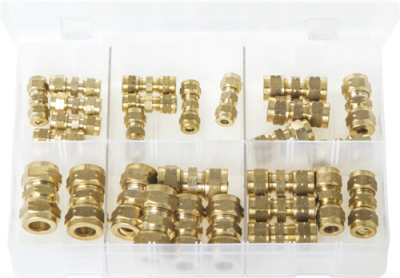 Tube Couplings Brass - Metric (AB95N)