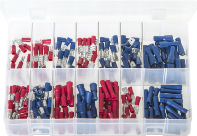 Terminals Insulated - Red & Blue (AB110N)