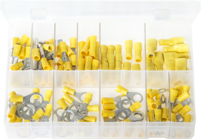 Terminals Insulated - Yellow (AB162)