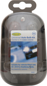 RING H4 Headlamp 12V Universal Auto Bulb Kit (EBU007)