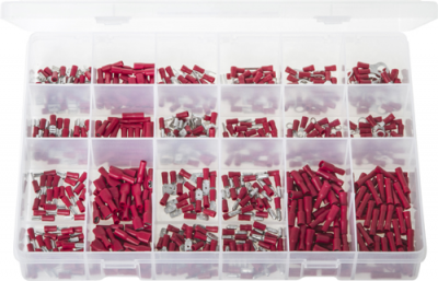 Terminals Insulated - Red (AB501)