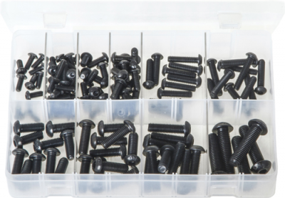 Socket Screws, Button Head - Metric Black (AB204N)