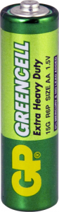 GP BATTERIES 'Greencell' Heavy Duty Batteries - Zinc Chloride (BAT3)
