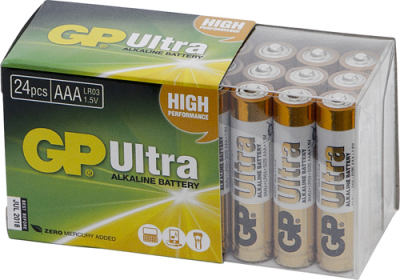 GP BATTERIES 'Ultra' Alkaline Batteries (BAT301)