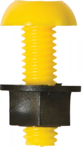 Number Plate Fasteners - Plastic Number Plate Bolts & Nuts - Short (NP2)