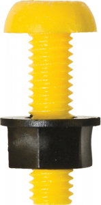 Number Plate Fasteners - Plastic Number Plate Bolts & Nuts - Long (NP25)