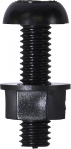 Number Plate Fasteners - Plastic Number Plate Bolts & Nuts - Long (NP26)