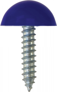 Number Plate Fasteners - Self-Tappers with Domes and Cups (NP22)
