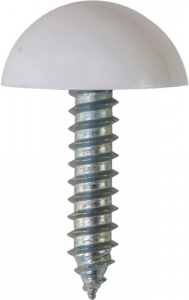 Number Plate Fasteners - Self-Tappers with Domes and Cups (NP7)
