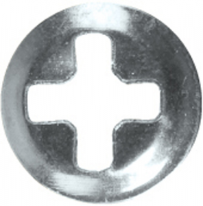 Flat Clips (Push-on Fixes) - Round (HFC1)