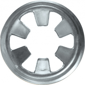 Flat Clips (Push-on Fixes) - Round (HFC10)