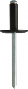 Black Rivets - Large Flange (PRB23)
