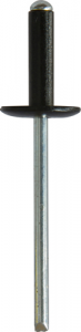 Black Rivets - Large Flange (PRB25)