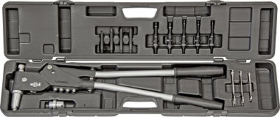 Heavy Duty Long Handled Swivel Head Riveter and Nut Sert Riveter Kit (TL8100)