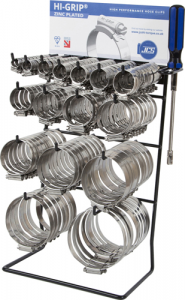 JCS 'Hi-Grip' Hose Clips Dispenser with 160 Clips (JCS160)