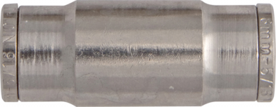 Brass Push-Fit Tube Couplings - Straight, Metric (TC112)