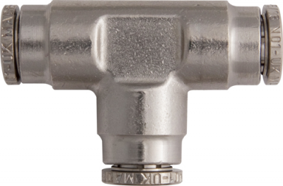 Brass Push-Fit Tube Couplings - Equal Tee, Metric (TC130)