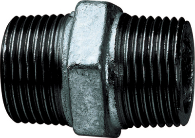 Malleable Iron Pipe Fitting - Equal Hex Nipple (280) (TC515)