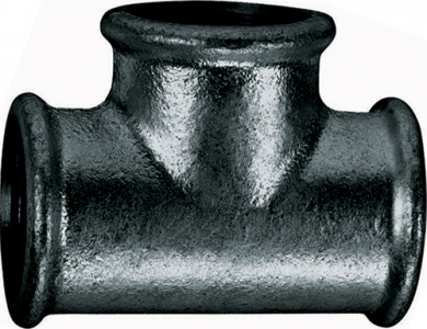 Malleable Iron Pipe Fitting - Female Equal Tee 90&deg; (130) (TC561)
