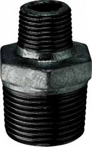 Malleable Iron Pipe Fitting - Reducing Hex Nipple (245) (TC581)