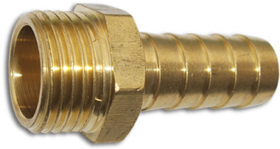 Brass Quick Connector - Hex Male (TC1012)