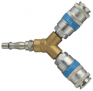 PCL 'Airflow' Twin Coupling (AL23)