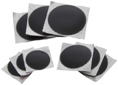 REMA TIP TOP Tube Patches - Euro Black Edge, Round (TY105)