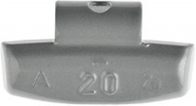 Wheel Weights - Zinc. Plastic Coated for Alloy Wheels (TW405)