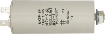Motor Run Capacitor - Spade Connectors (CPR30)