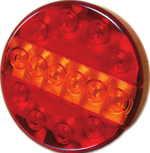 5.5" LED Cheeseburger Multifunction Tail Lamp - Stop/Tail/Indicator (EBT9008)