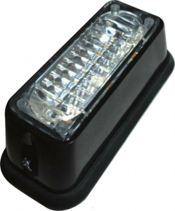 LED Amber Warning Light - 3 x COB LED 8W (EBT6087)