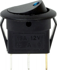 12V LED Spot Rocker Switch - On/Off (EC71A)