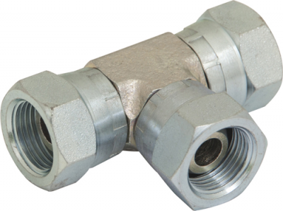 Hydraulic BSPP Equal Tee - Female (HY191)