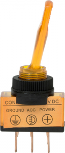 12V Illuminated Toggle Switch - On/Off (EC74)