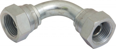 Hydraulic BSPP Equal Elbows - F : F (HY204)