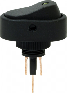 12V LED Rocker Switch - On/Off (EC78A)