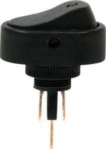 12V LED Rocker Switch - On/Off (EC81)