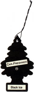 LITTLE TREES Air Fresheners - 'Black Ice' (VC663)