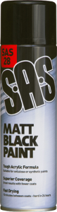 S·A·S Black Paint - Matt (SAS28)