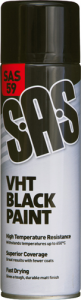 S·A·S Black Paint - VHT (Very High Temperature) (SAS59)