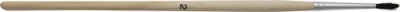 Touch Up Brushes - Short Plain Wooden Handles (PB62)