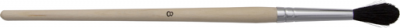 Touch Up Brushes - Short Plain Wooden Handles (PB68)