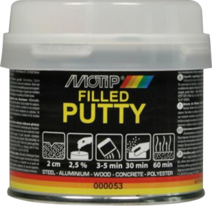 MOTIP 2 Component Filled Fibreglass Putty (MP9)