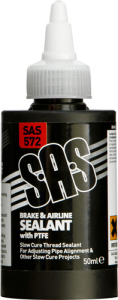 S·A·S Brake & Air Line Sealant with PTFE (SAS572/12)