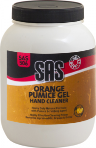 S·A·S Orange Pumice Gel Hand Cleaner - Heavy Duty (SAS506A)